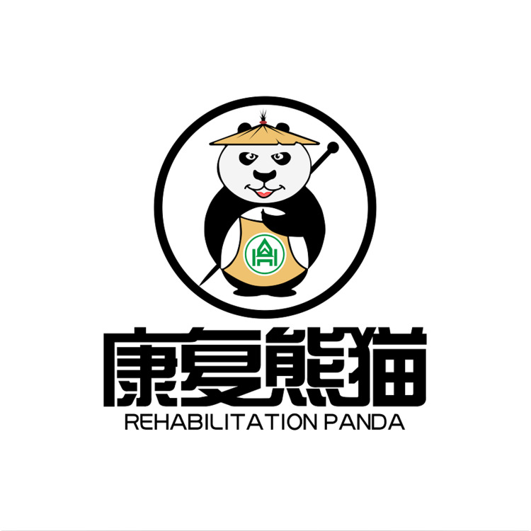 康复熊猫logo