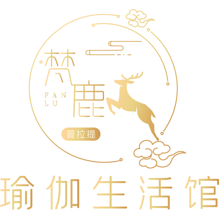 梵鹿普拉提瑜伽生活馆logo