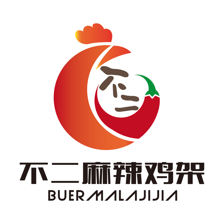 不二麻辣鸡架logo