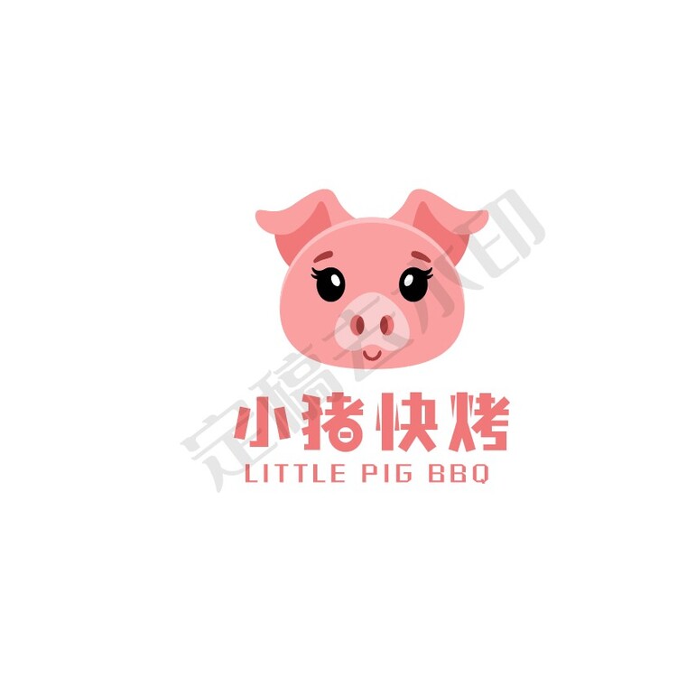 小猪快烤logo