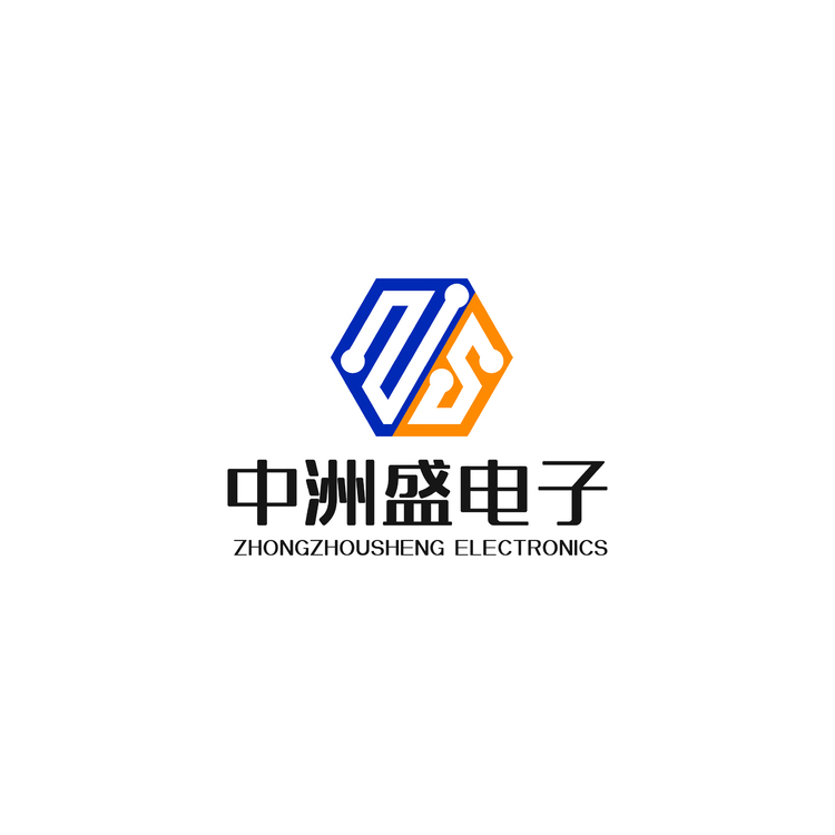 中洲盛电子logo