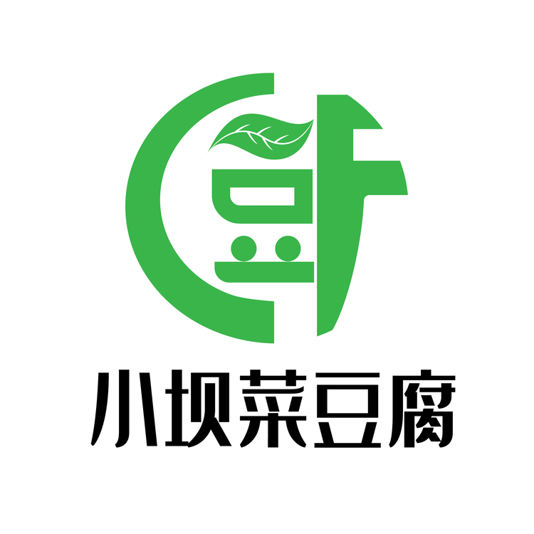 小坝菜豆腐logo