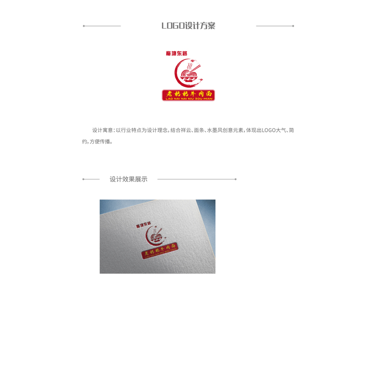 老奶奶牛肉面logo