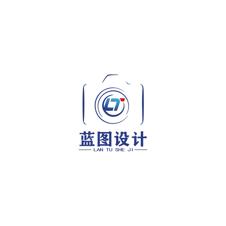 蓝图设计logo