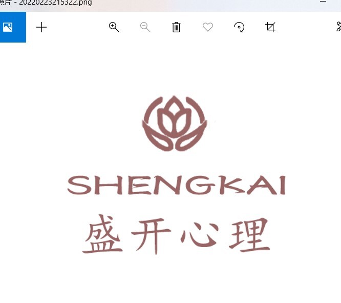 盛开心理logo