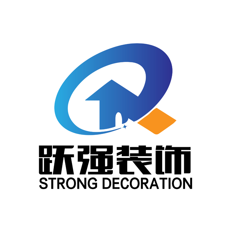 跃强装饰logo