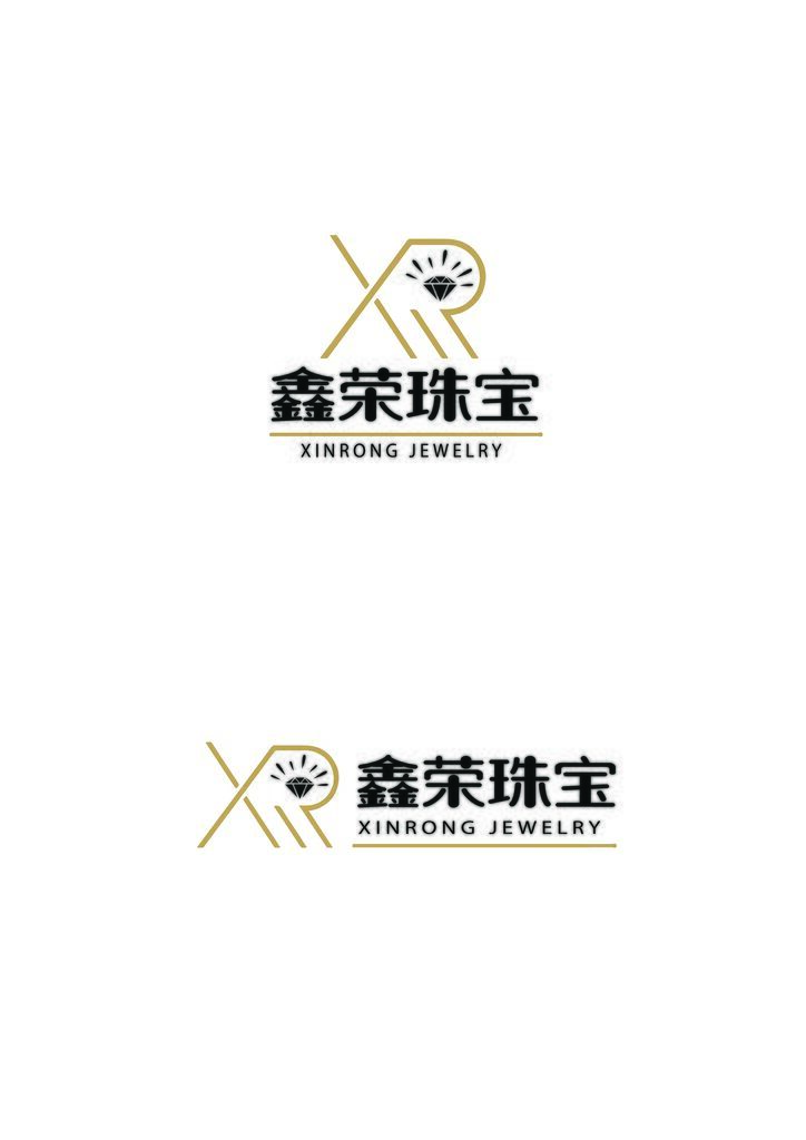 鑫荣珠宝logo