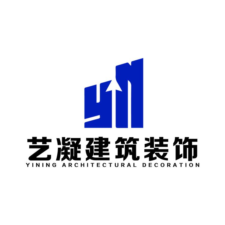 艺凝建筑装饰logo