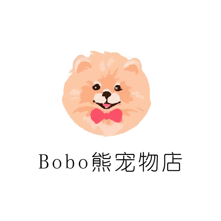 BOBO熊宠物店logo