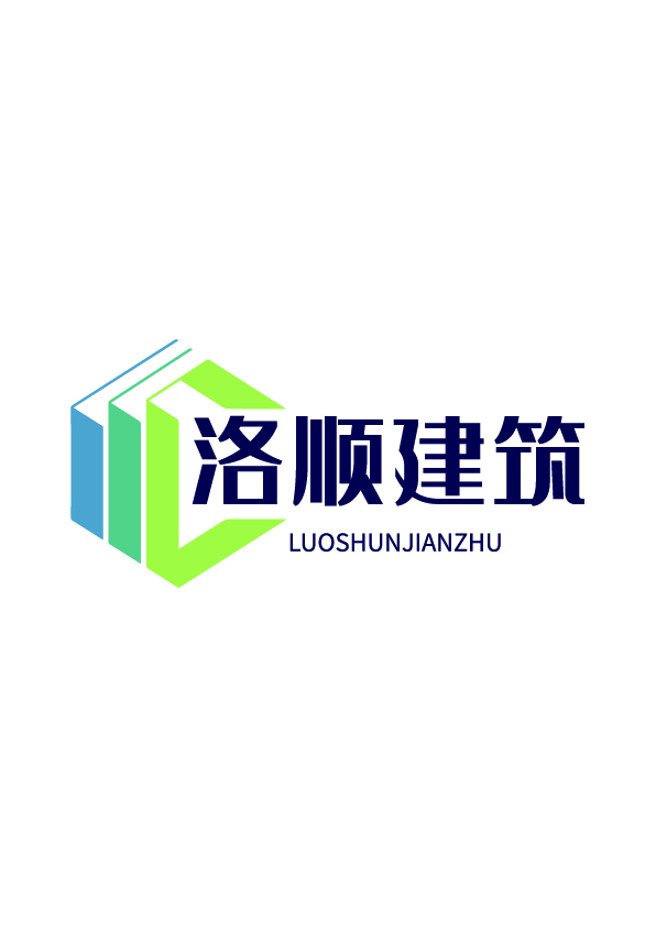 洛顺建筑logo