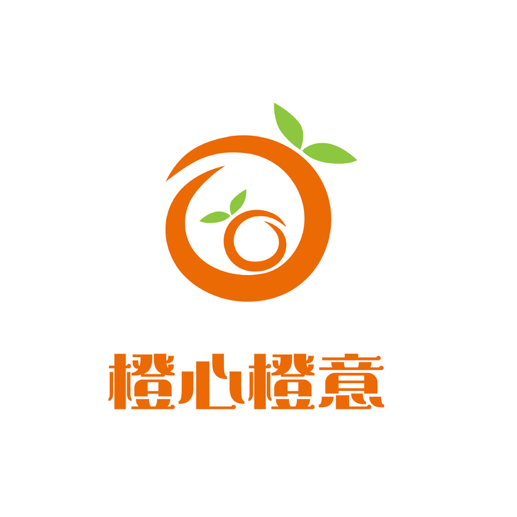 橙心橙意logo