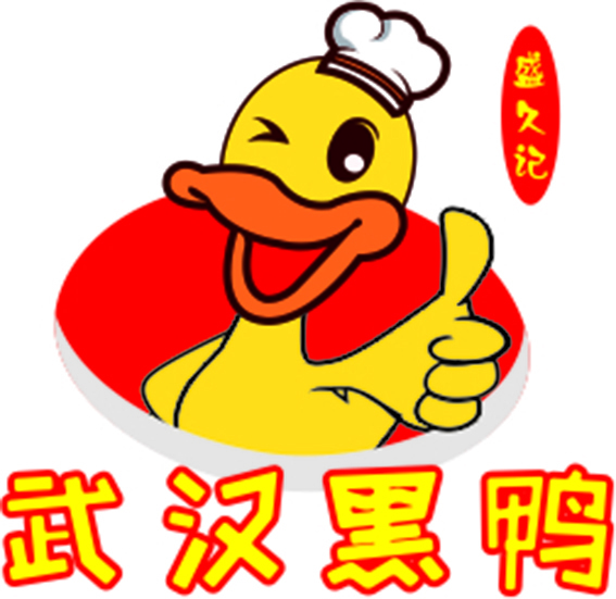 武汉黑鸭logo