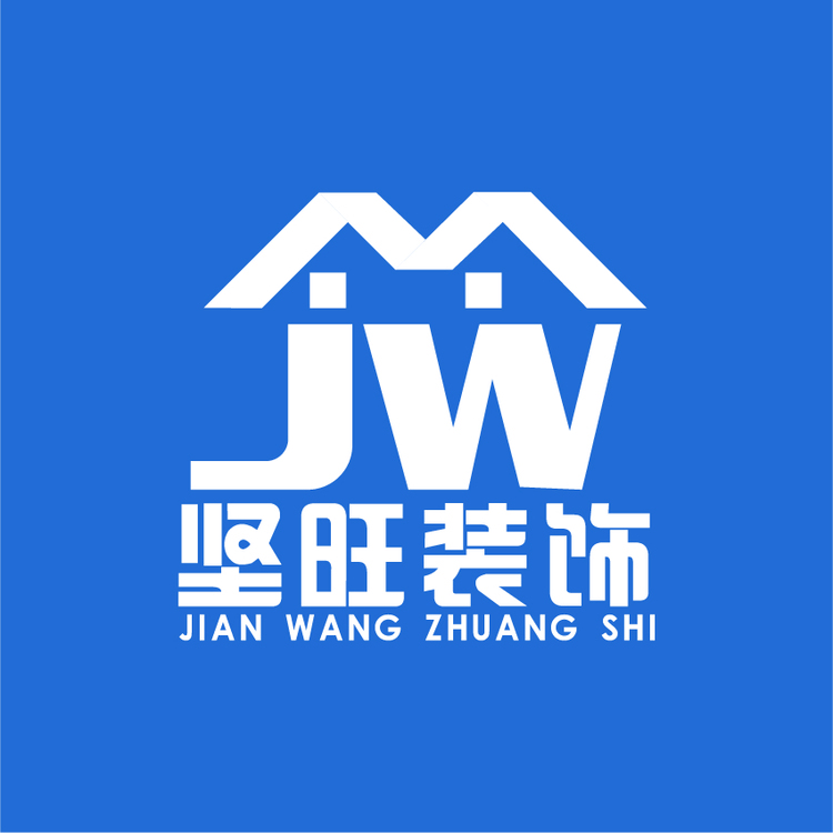 坚旺装饰logo