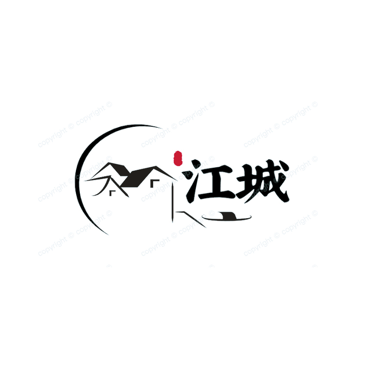 江城logo