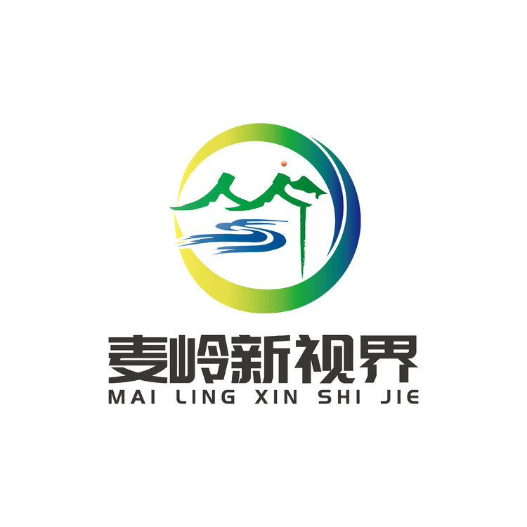 麦岭新视界logo