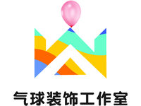 气球装饰logo设计