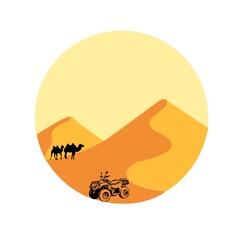 沙漠景区