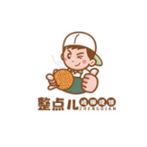 整点儿鸡柳烧饼logo