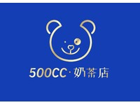 500CC奶茶店LOGO