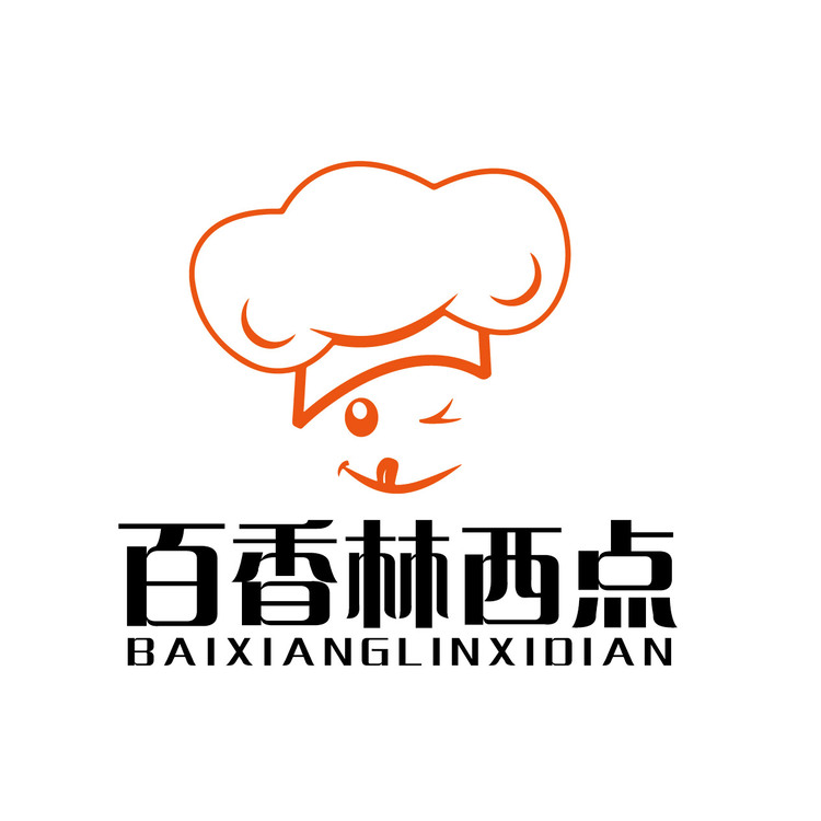 百香林西点logo