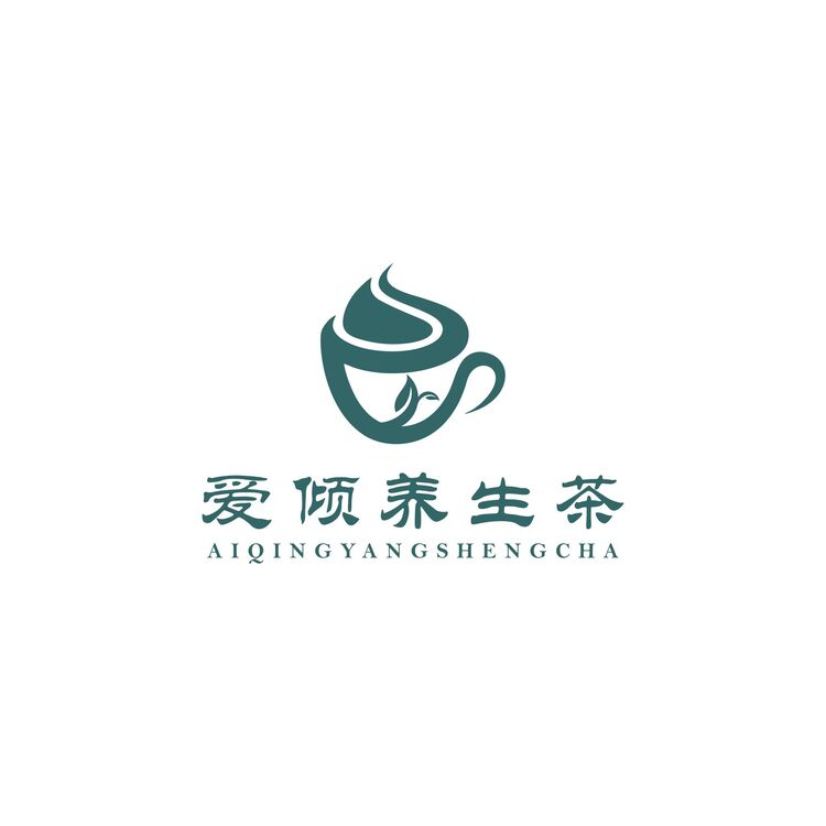 爱倾养生茶logo