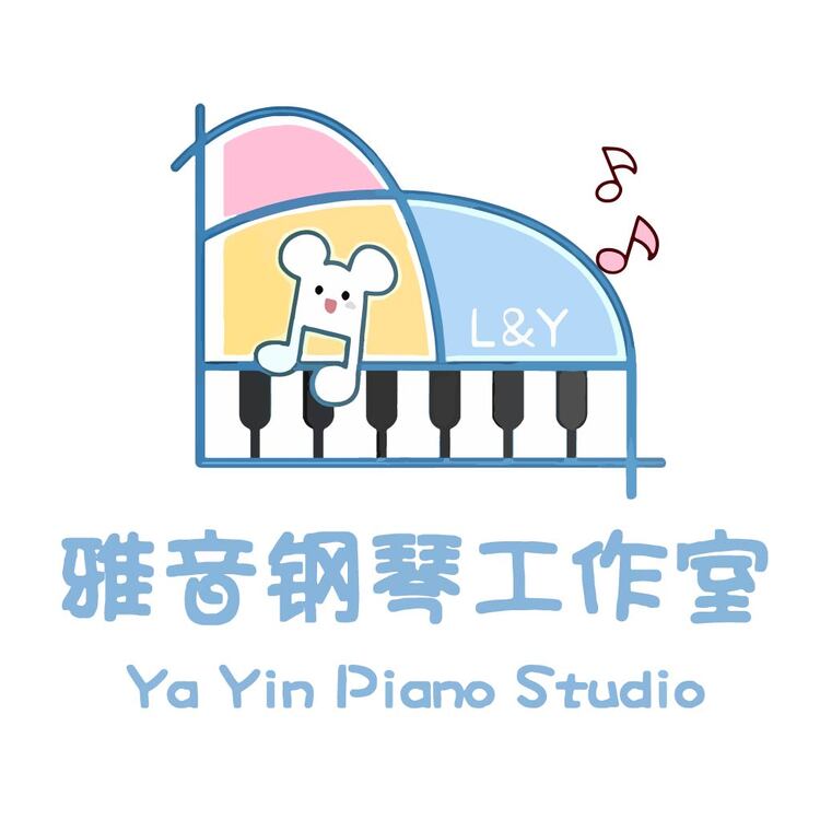 雅音钢琴工作室logo