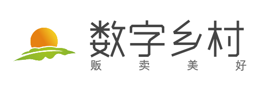 数字乡村树叶,太阳,植物